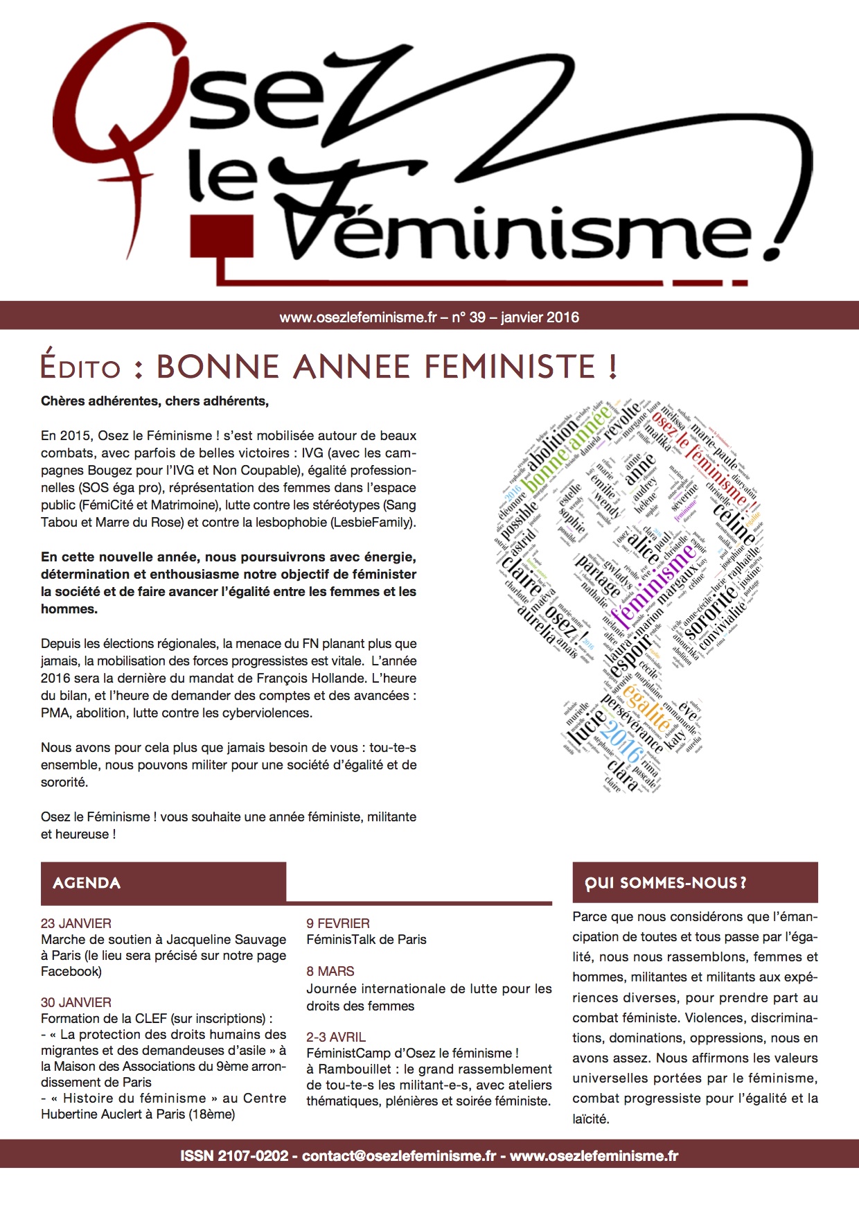 Journal 39 d'Osez le féminisme !