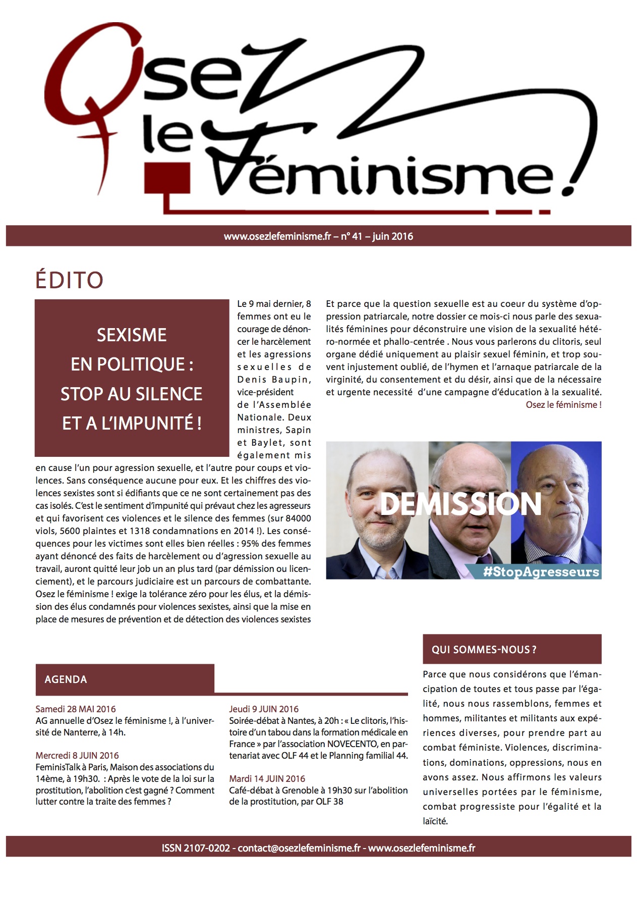 Journal 41 d'Osez le féminisme !