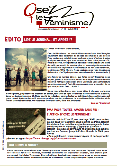 Journal 49 d'Osez le féminisme !